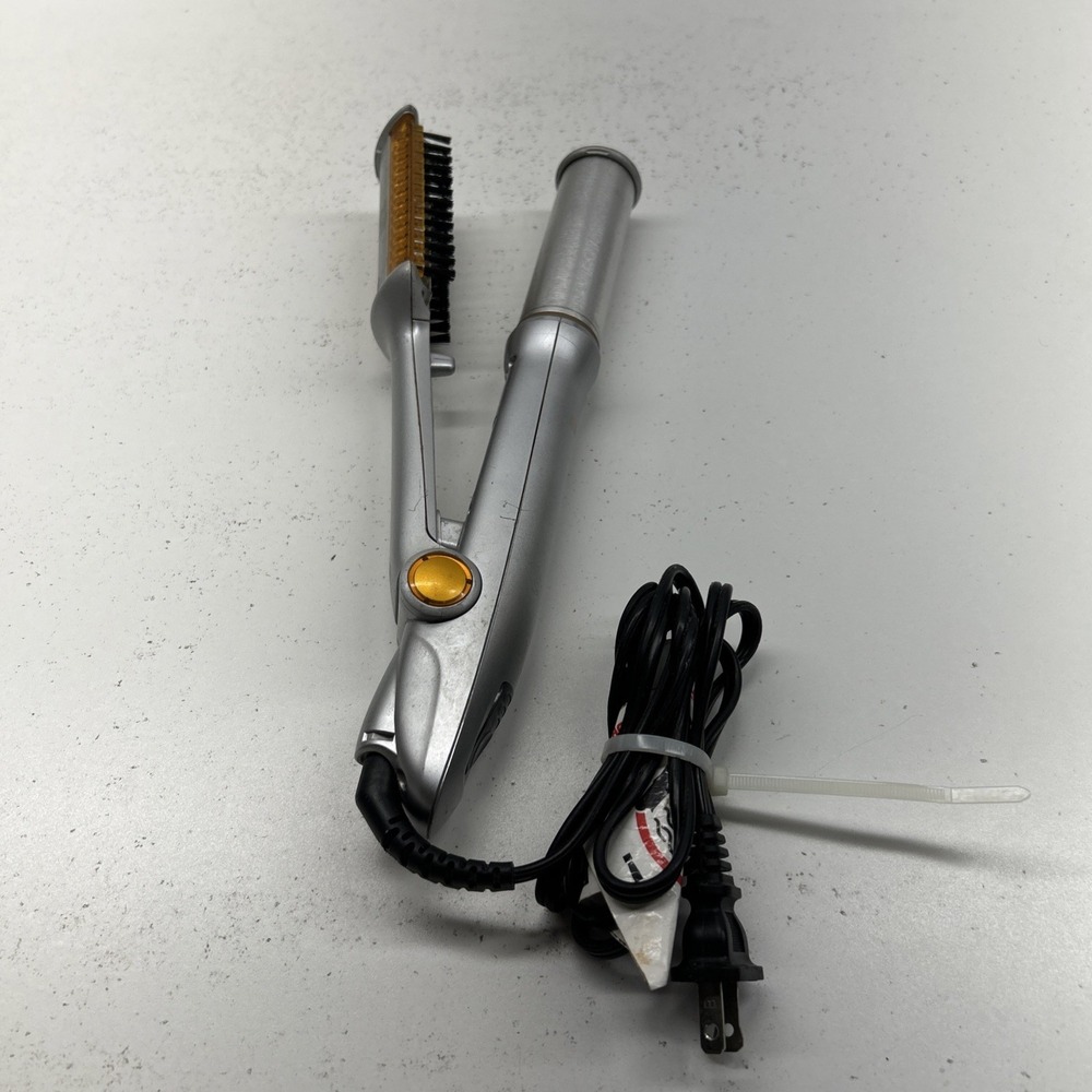 INSTYLER Rotating Hot Iron Brush TRE MILANO 1.25" Model IS1001 Tested Works